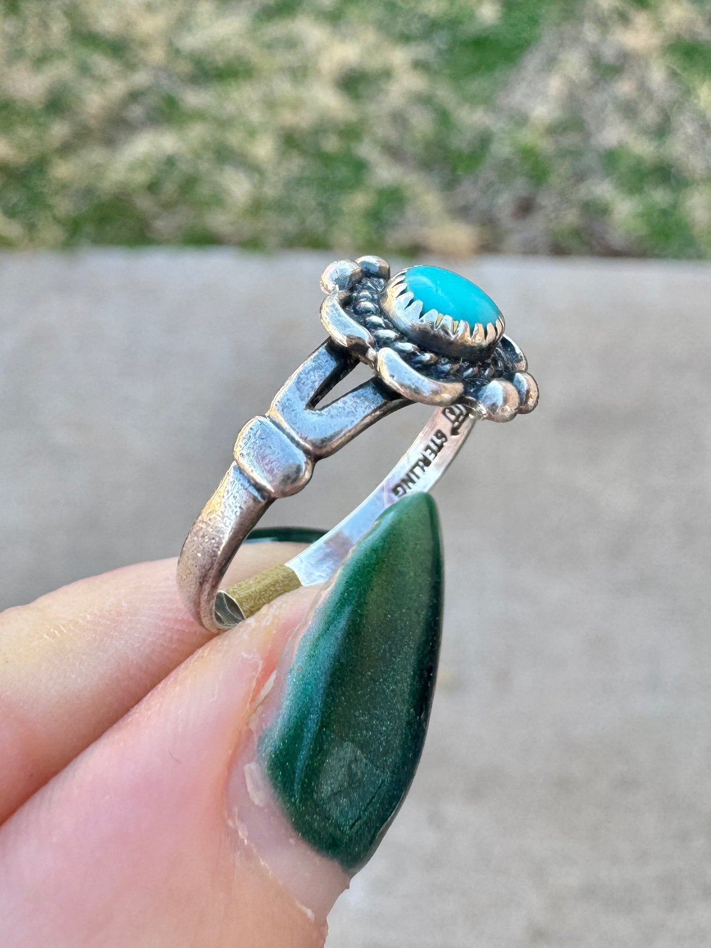 Sterling Silver Turquoise Ring