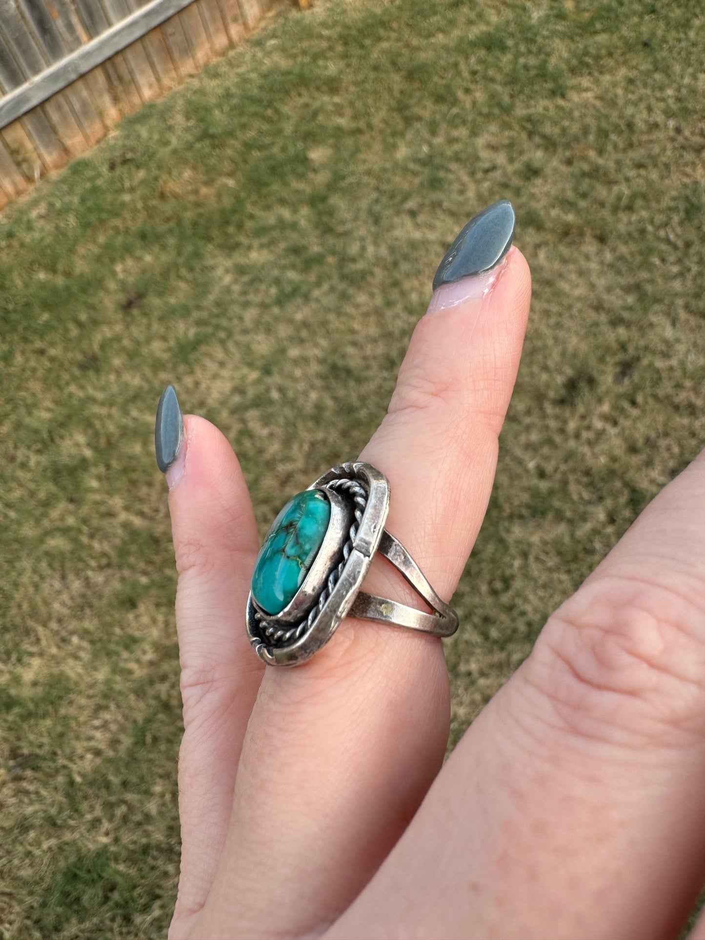 Sterling Silver Turquoise Ring