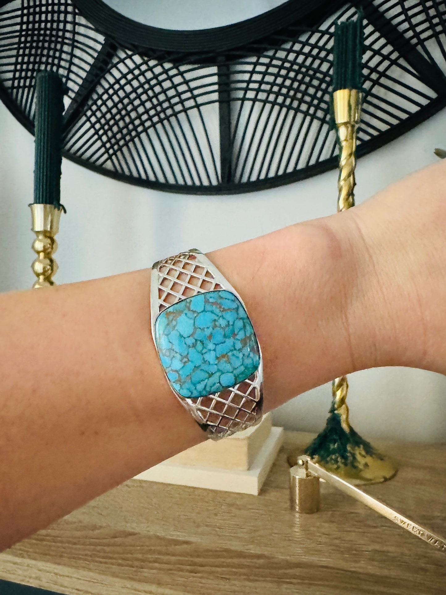 Sterling Silver Turquoise Cuff Bracelet