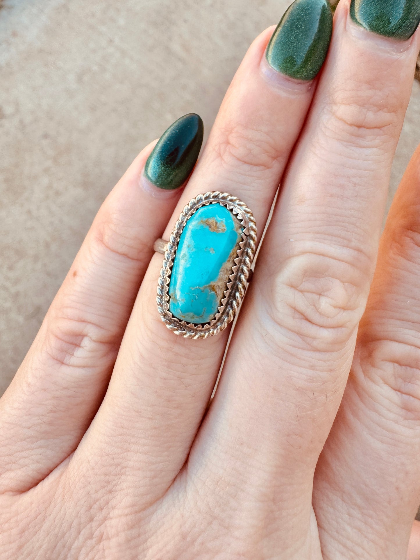 Sterling Silver Turquoise Ring