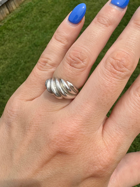 Sterling Silver Conch Ring