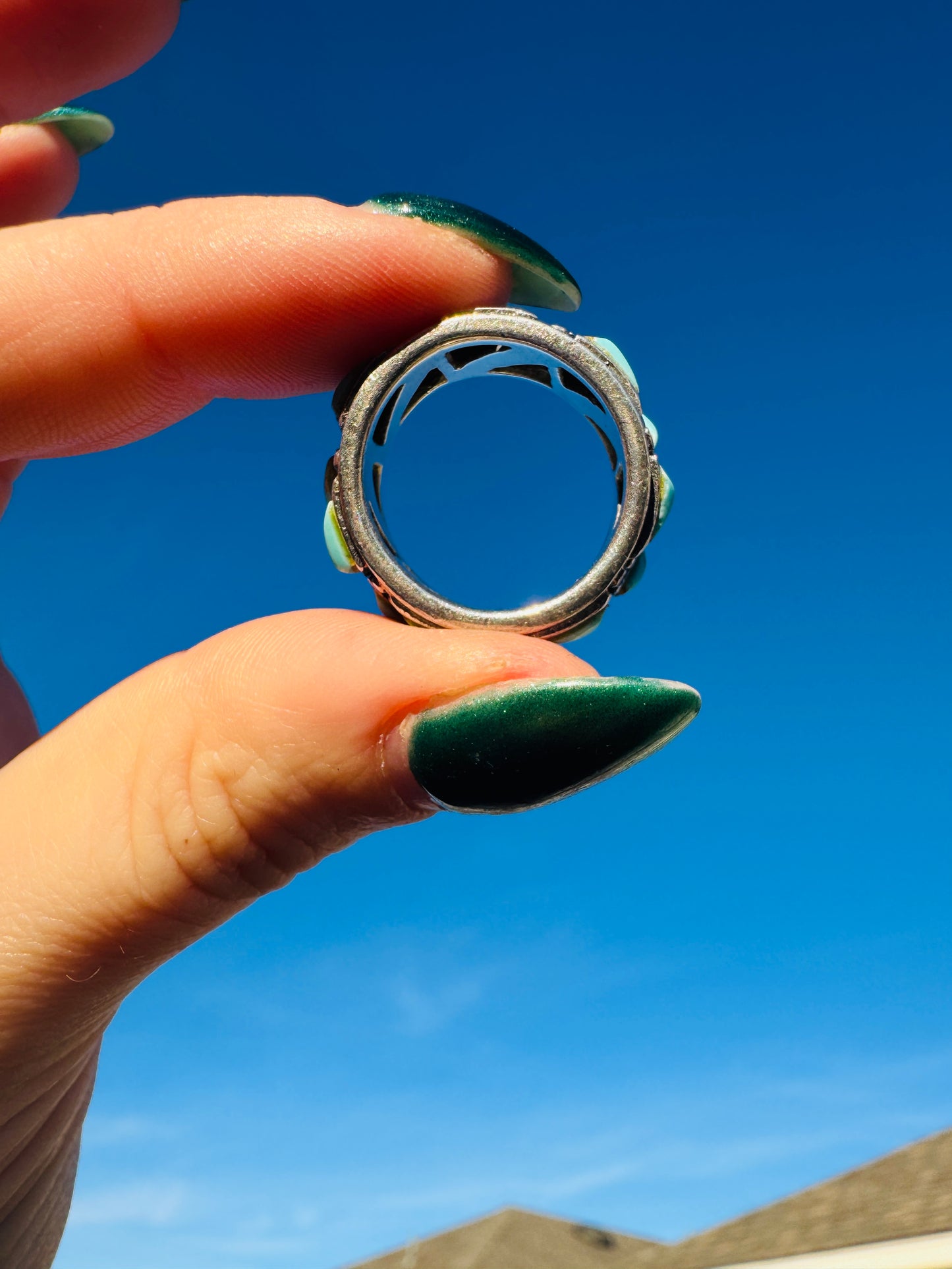 Sterling Silver Turquoise Ring