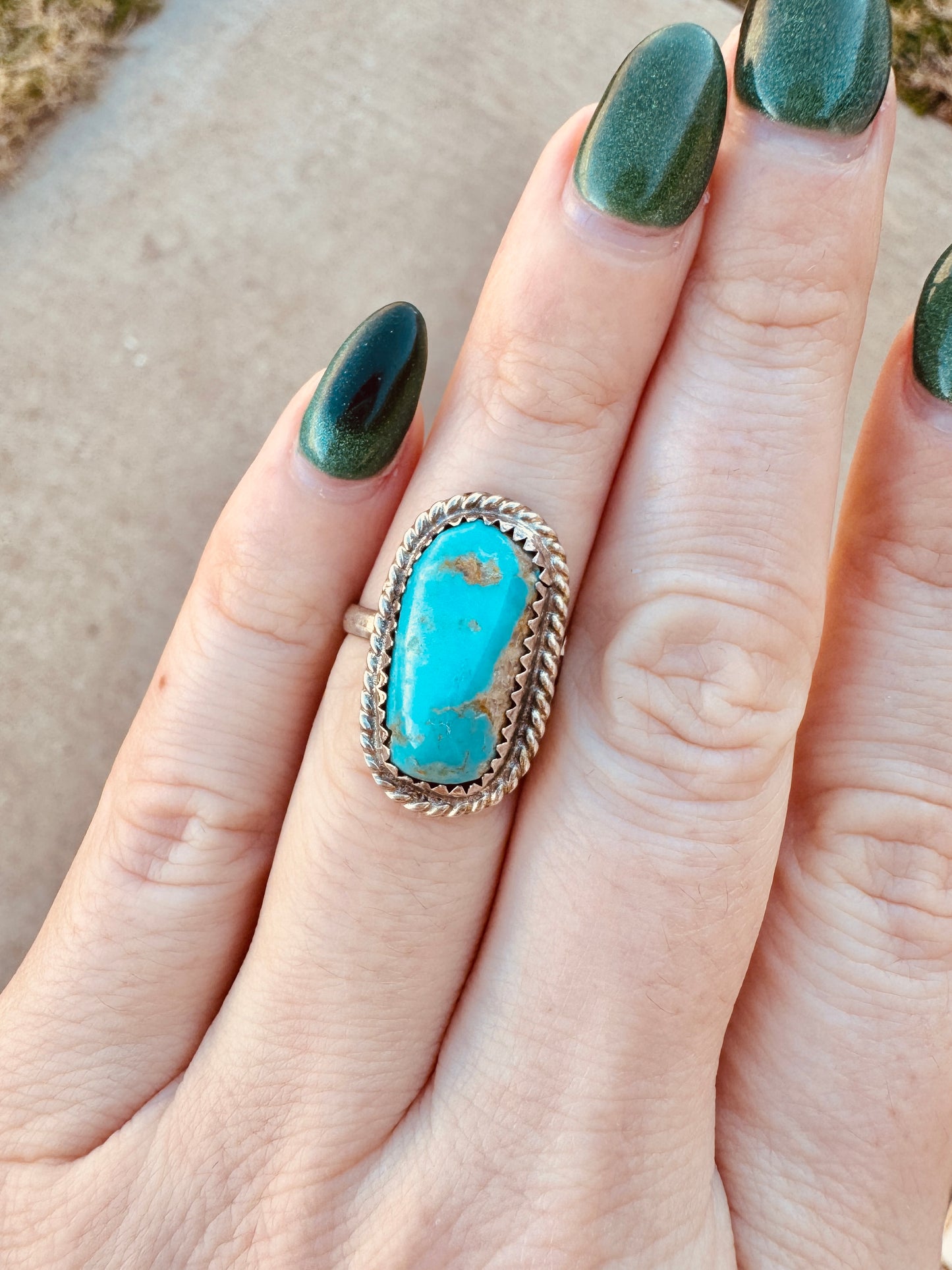 Sterling Silver Turquoise Ring