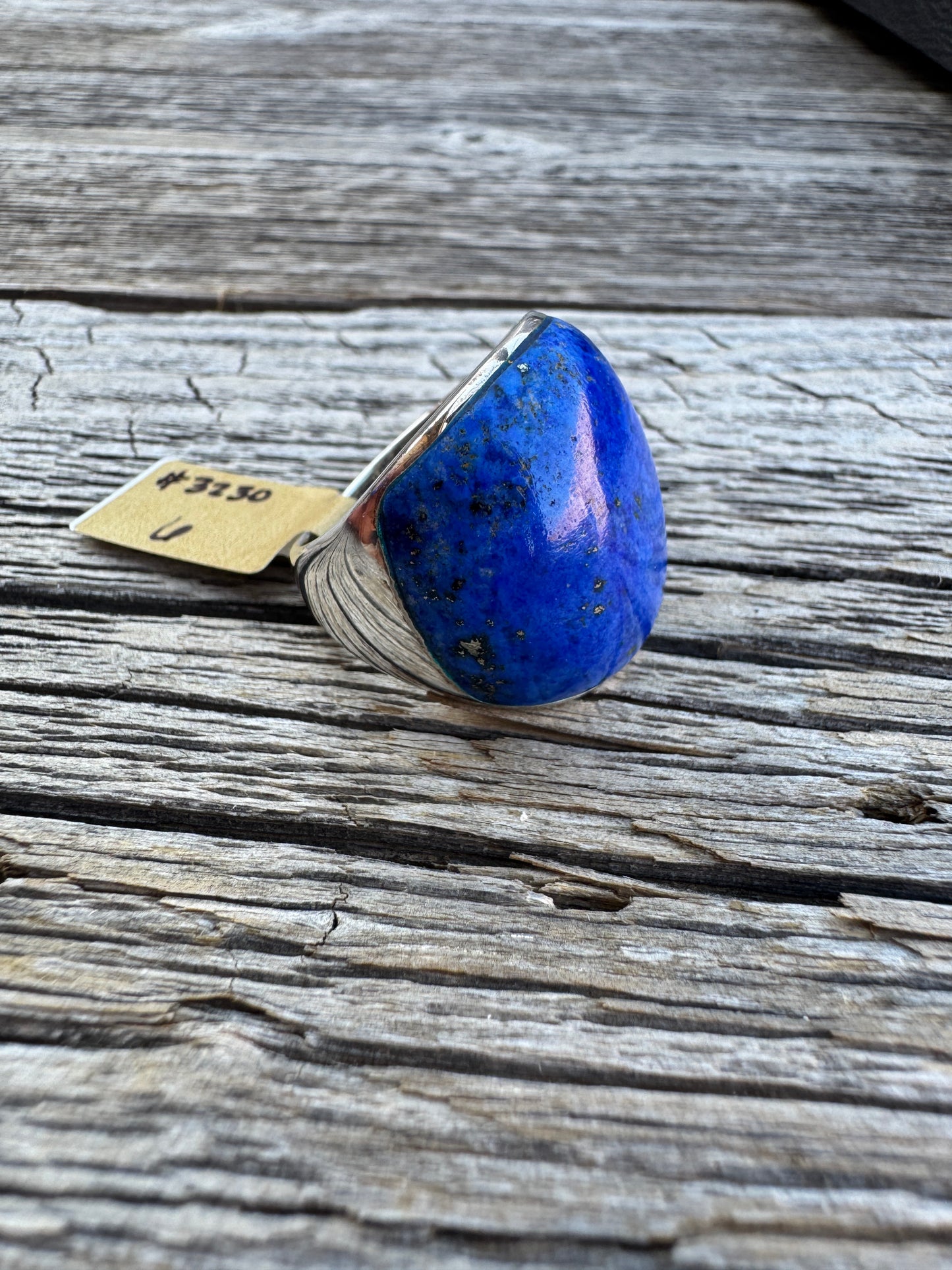 Sterling Silver Blue Lapis Ring