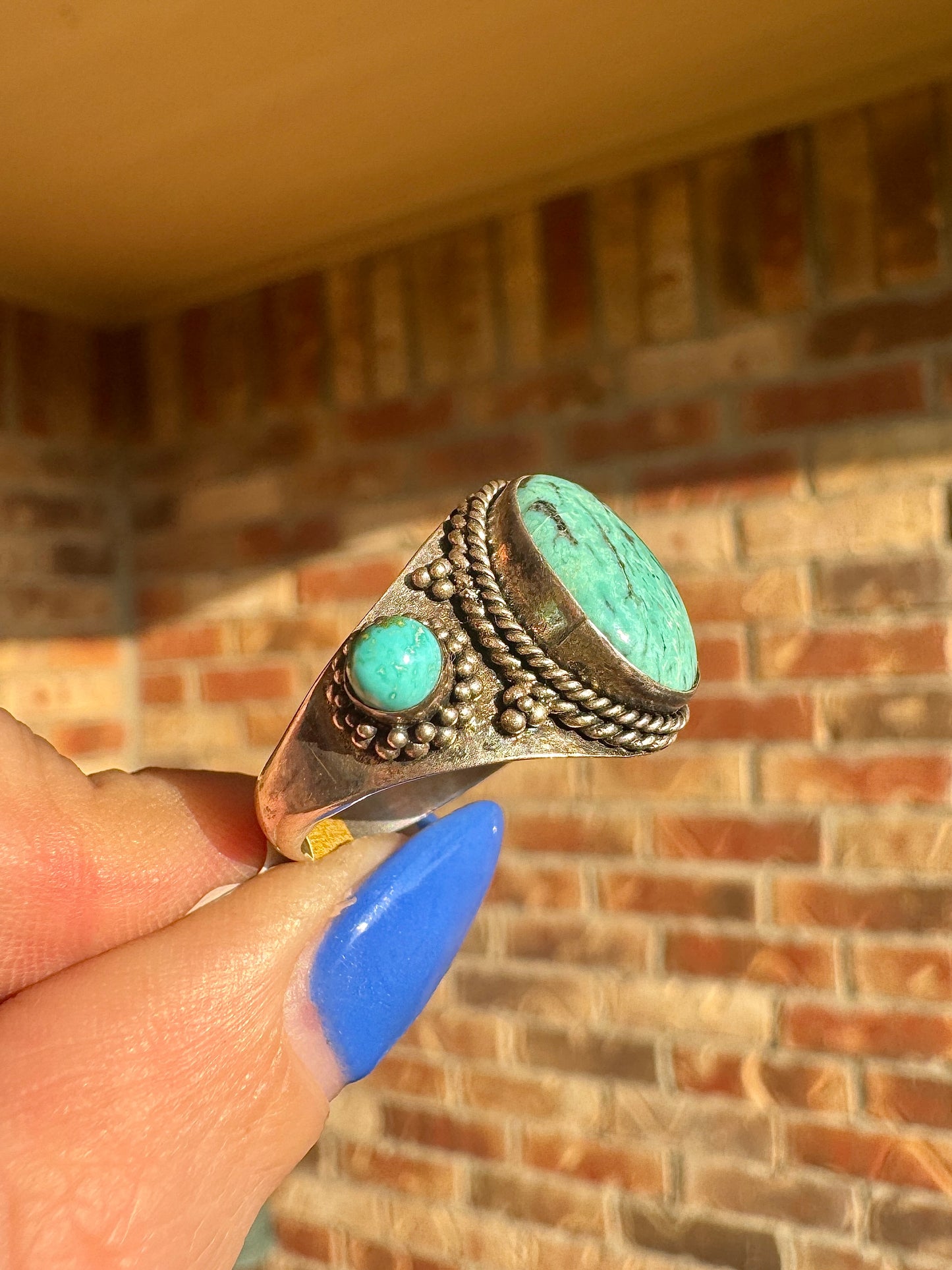 Sterling Silver Turquoise Ring