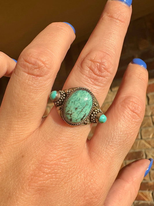 Sterling Silver Turquoise Ring