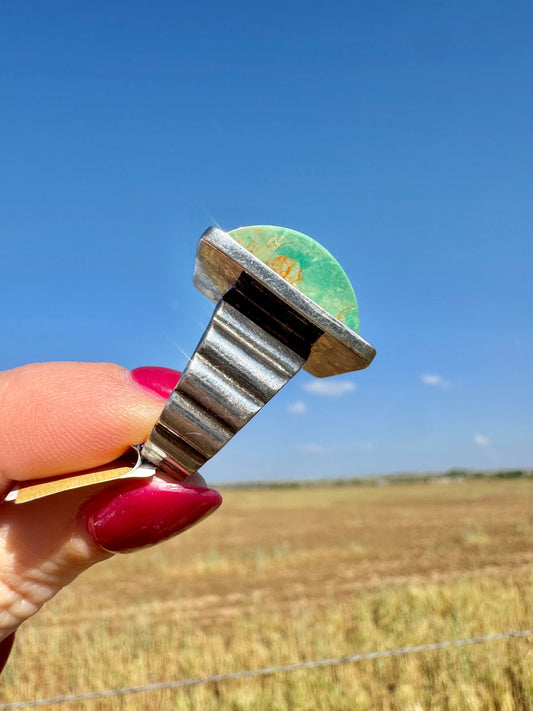 Vintage Sterling Silver Turquoise Ring