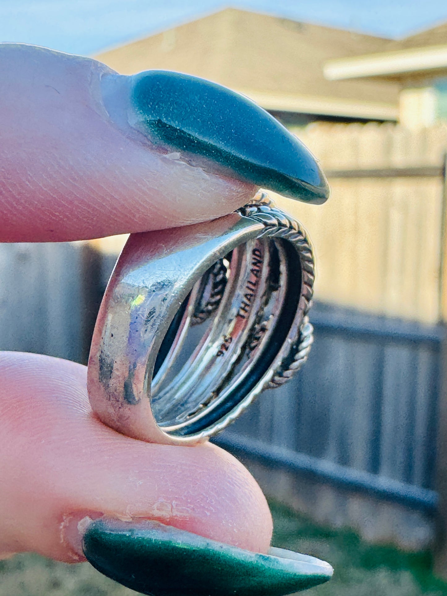 Sterling Silver Sleeping Beauty Turquoise Ring