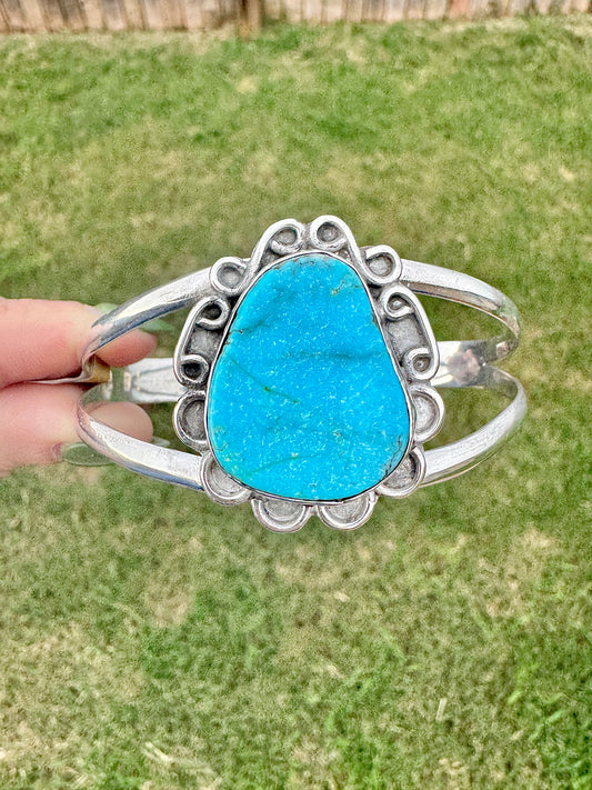 Sterling Silver Turquoise Cuff Bracelet