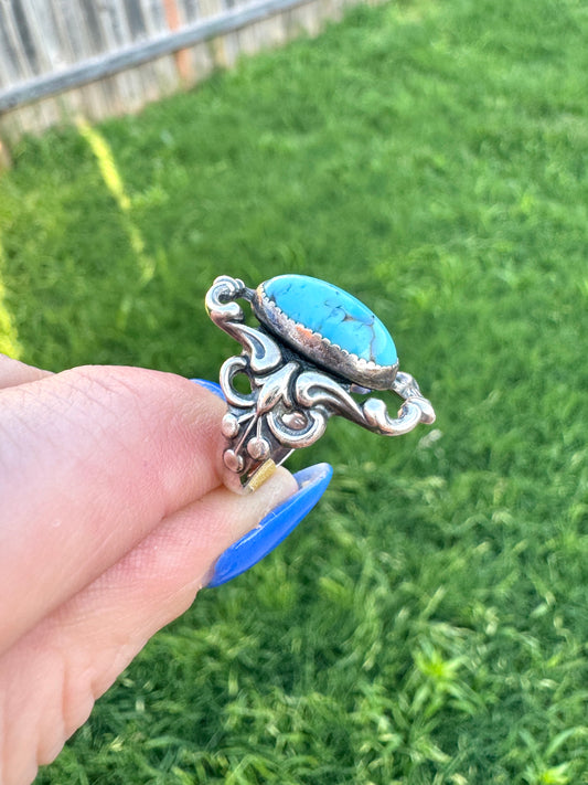 Sterling Silver Turquoise Ring