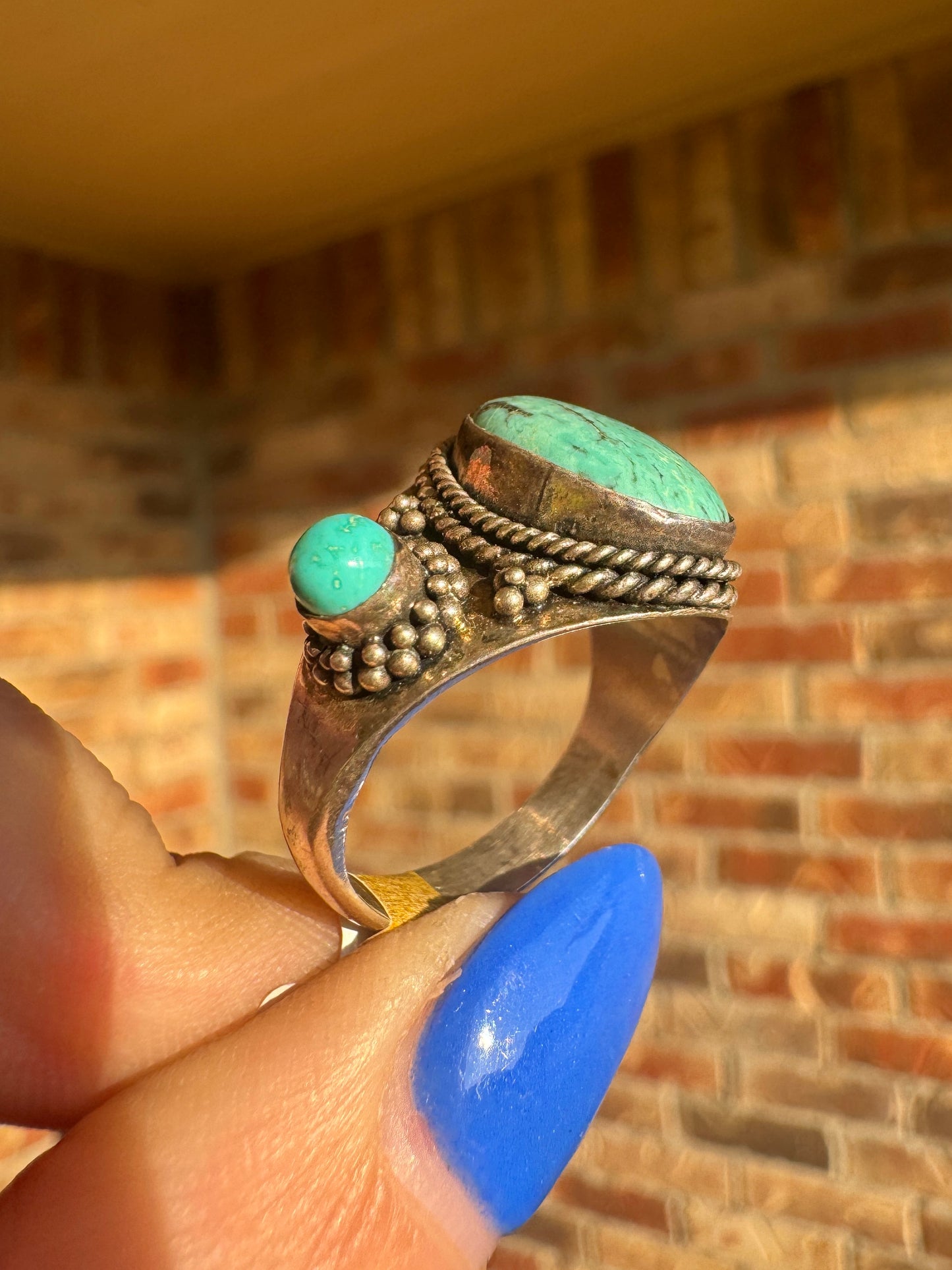 Sterling Silver Turquoise Ring