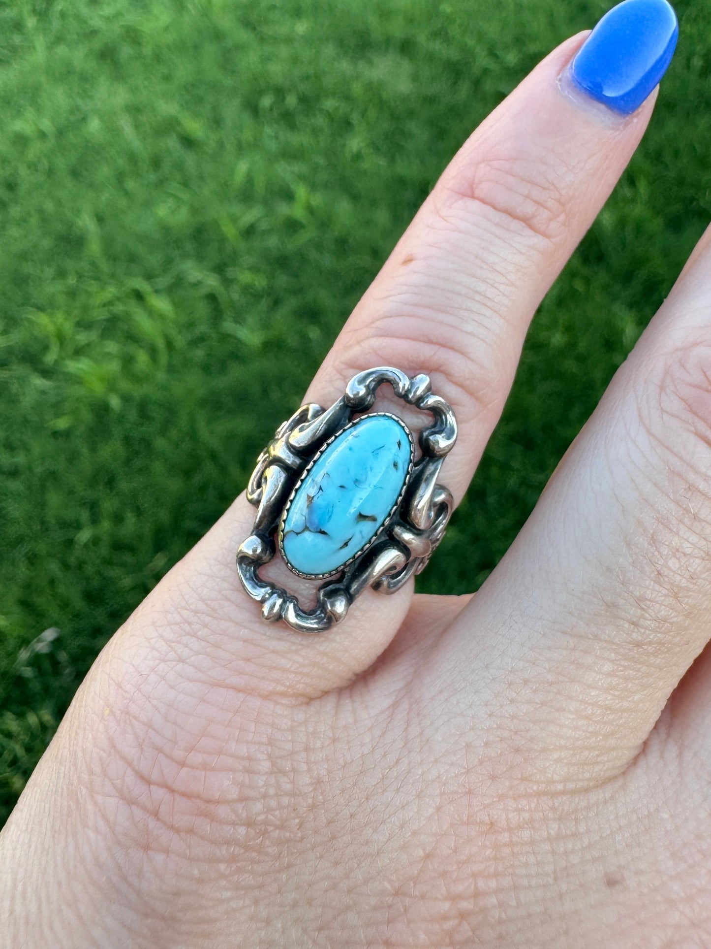 Sterling Silver Turquoise Ring