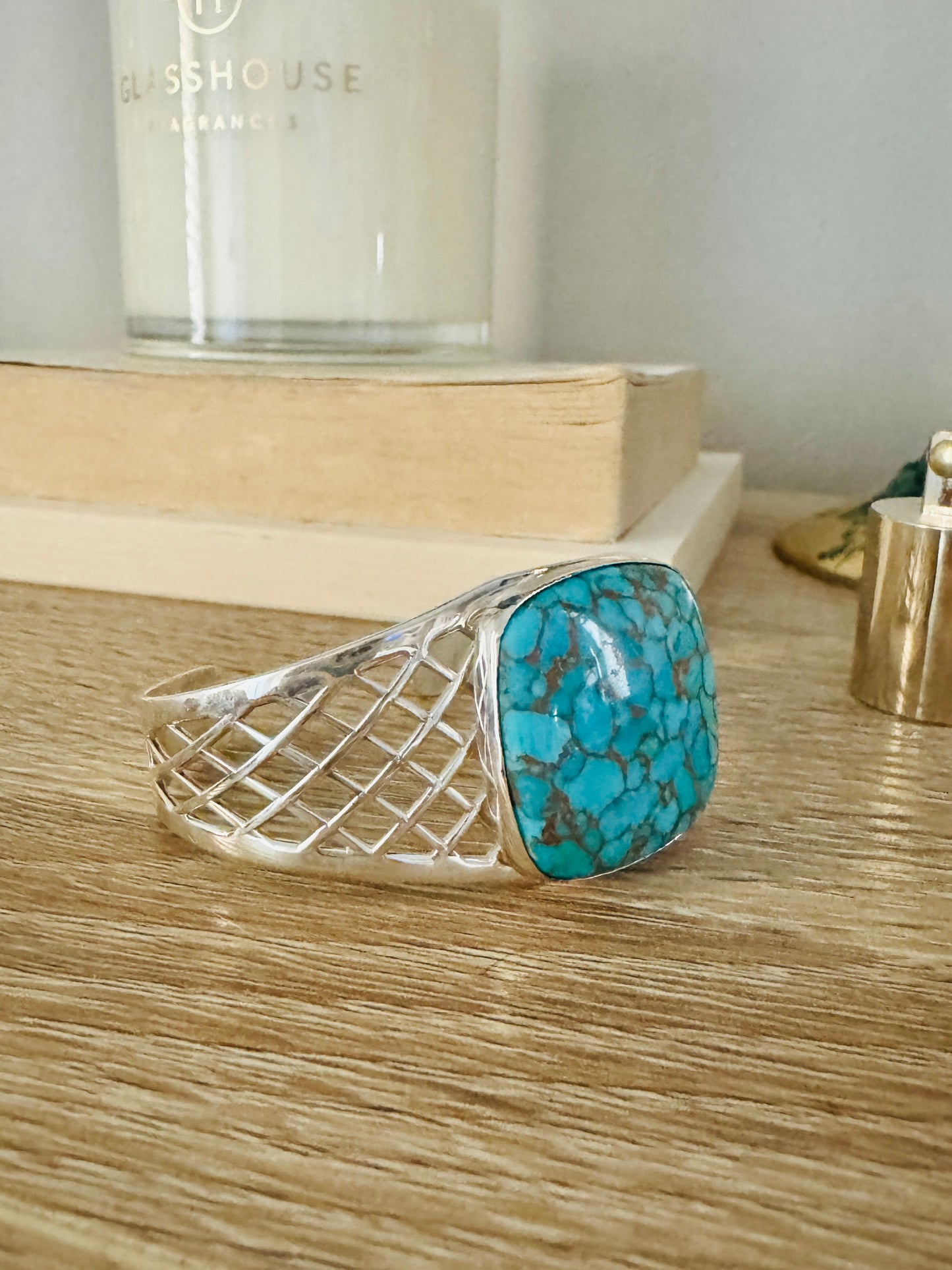 Sterling Silver Turquoise Cuff Bracelet