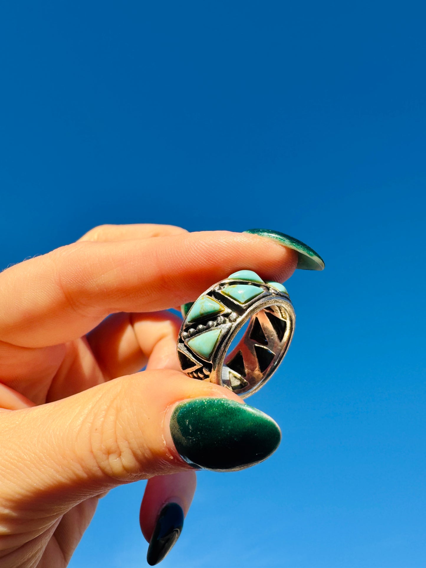 Sterling Silver Turquoise Ring