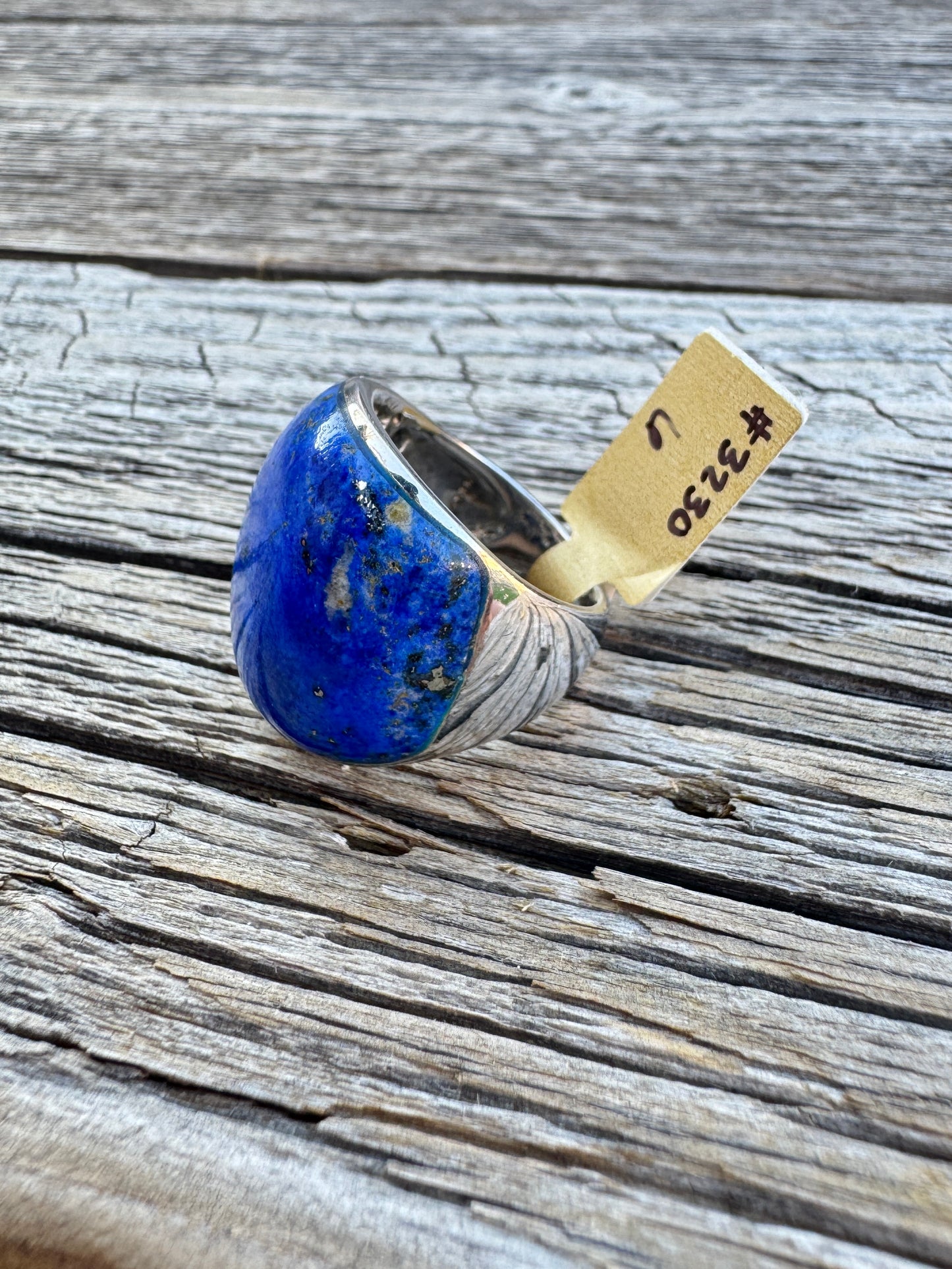 Sterling Silver Blue Lapis Ring