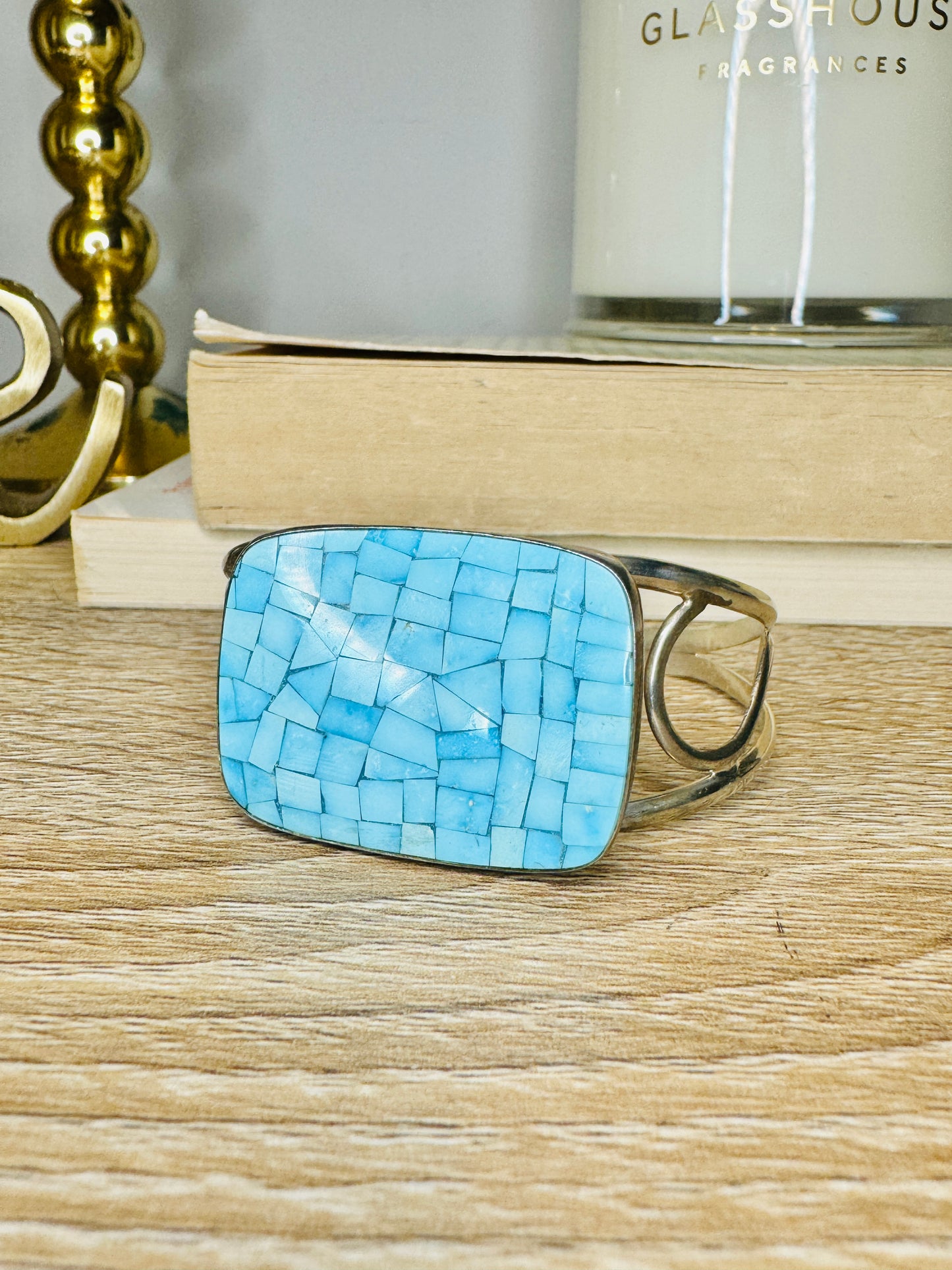 Sterling Silver Turquoise Cuff Bracelet