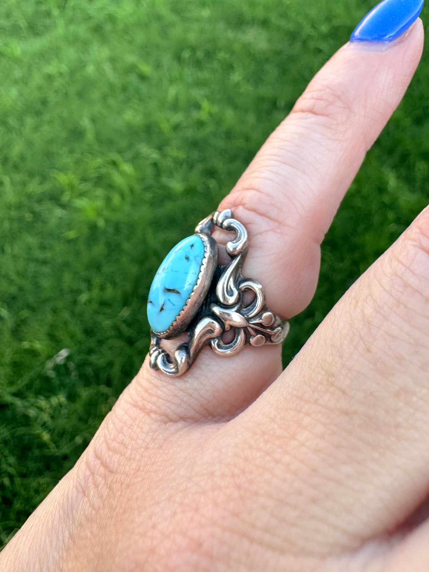 Sterling Silver Turquoise Ring