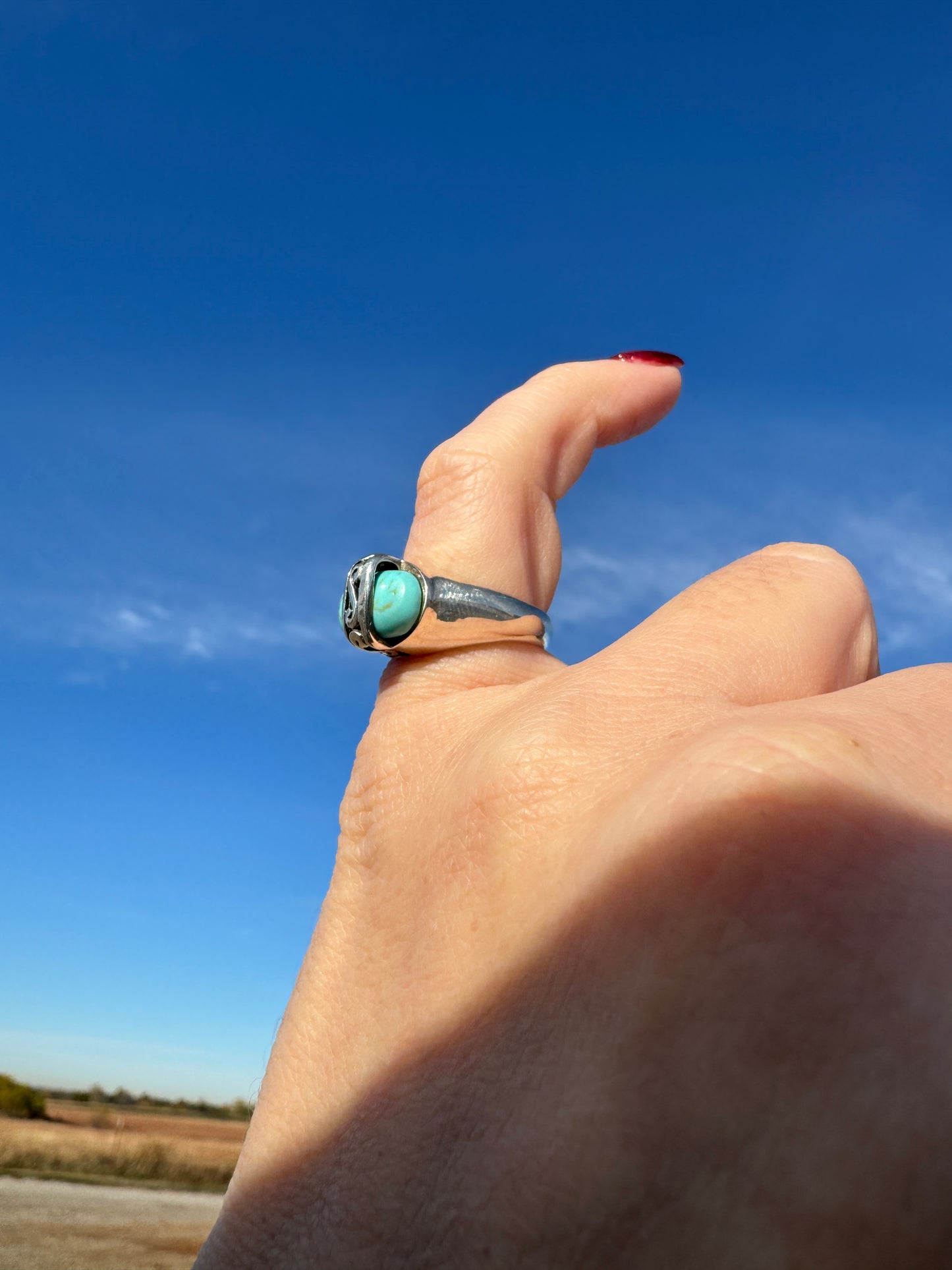 Sterling Turquoise Ring