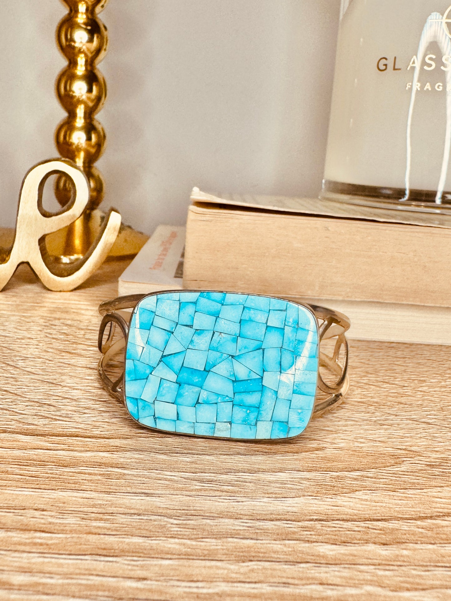 Sterling Silver Turquoise Cuff Bracelet