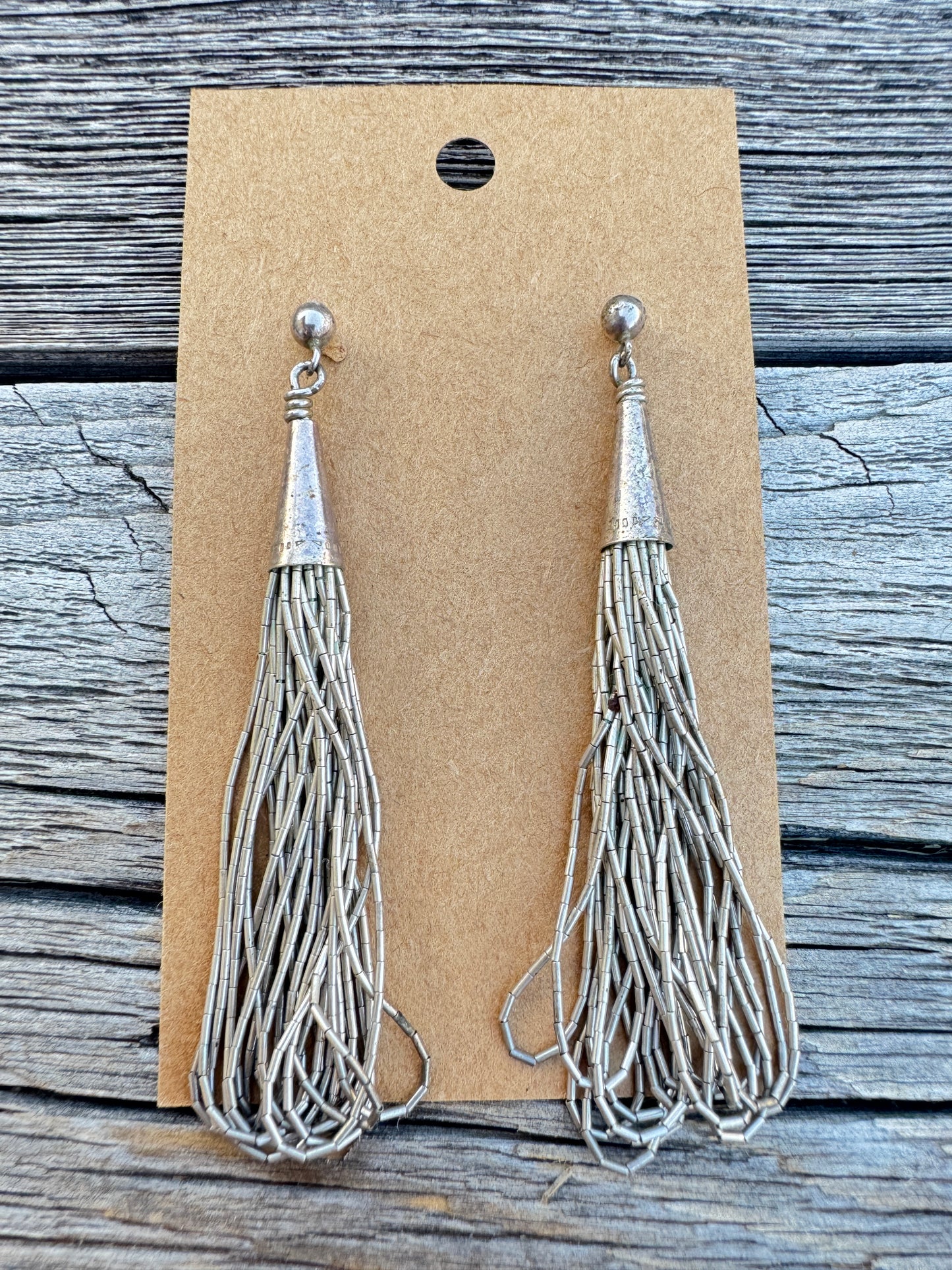 Liquid Silver Earrings