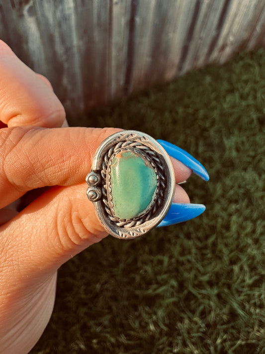 Vintage Sterling Turquoise Ring