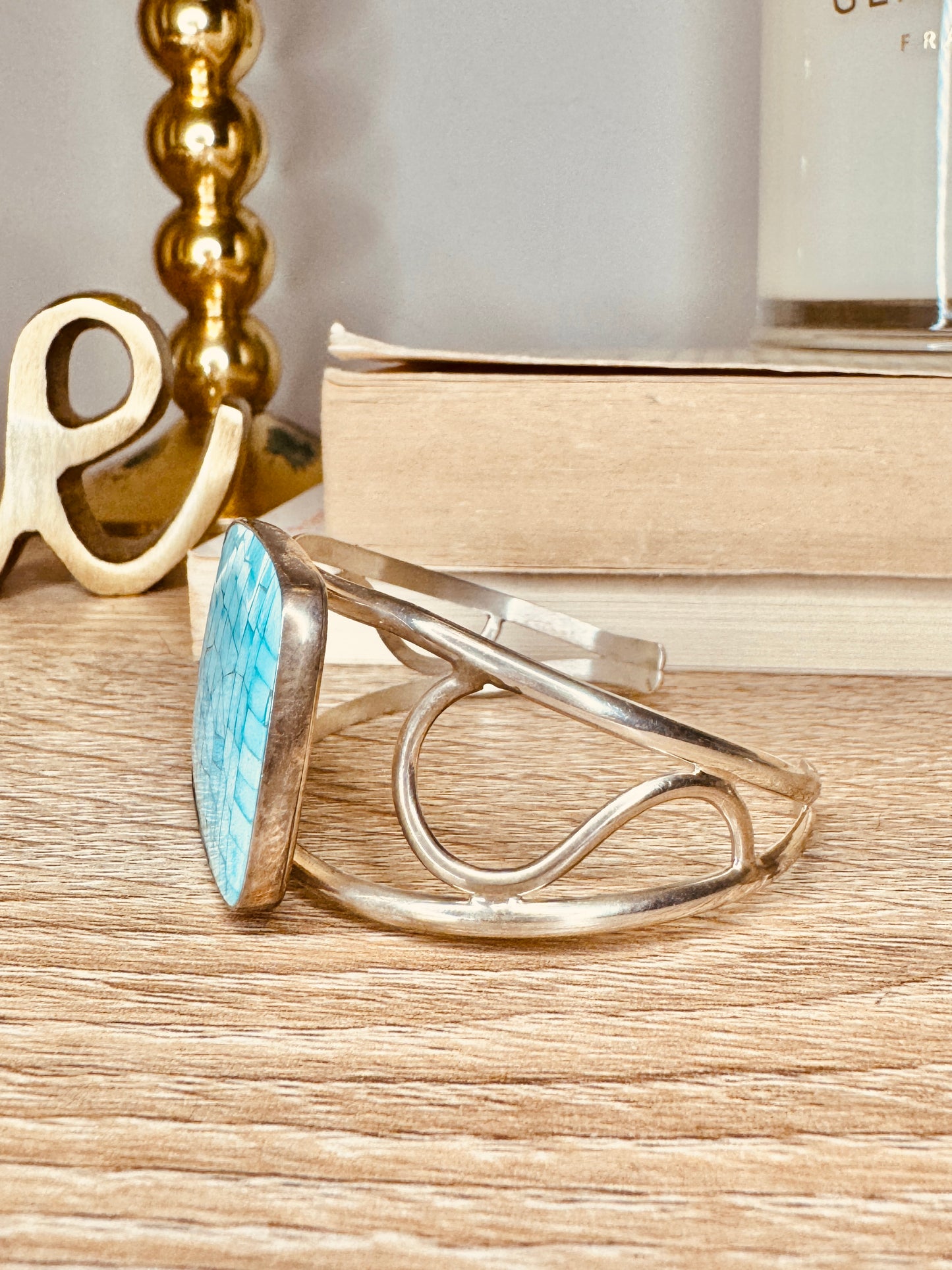 Sterling Silver Turquoise Cuff Bracelet