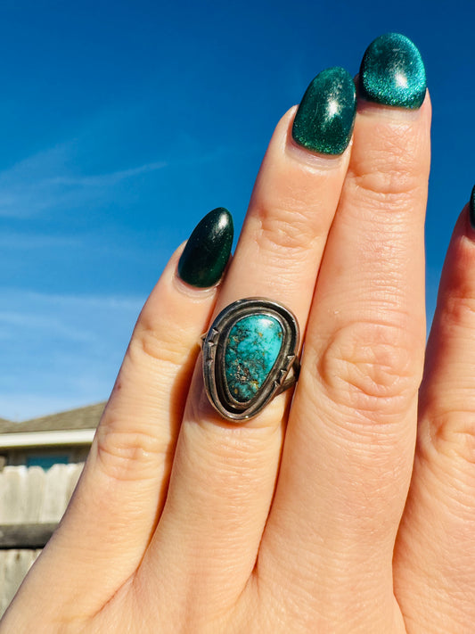 Sterling Silver Turquoise Ring