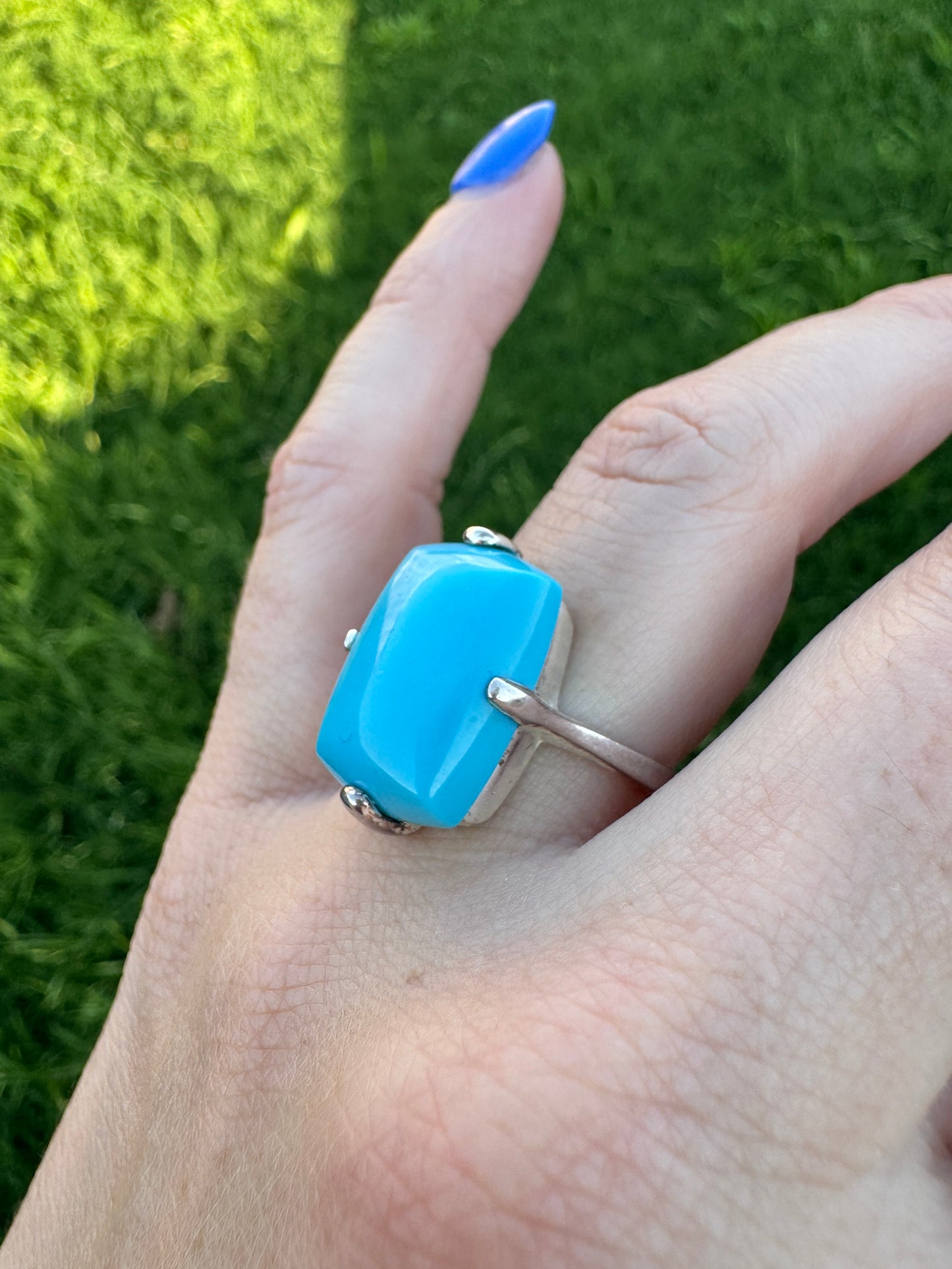 Sterling Silver Turquoise Ring