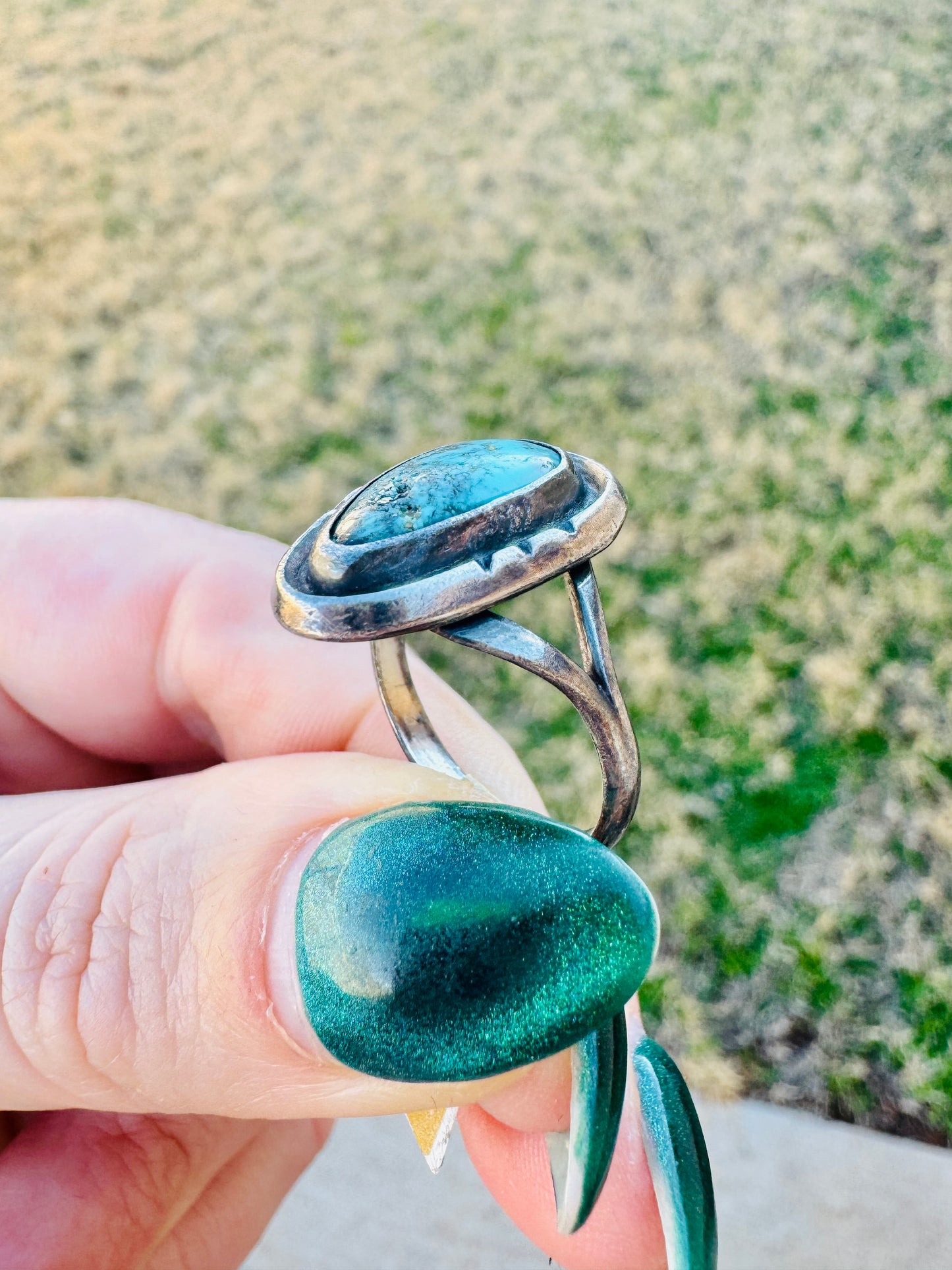 Sterling Silver Turquoise Ring