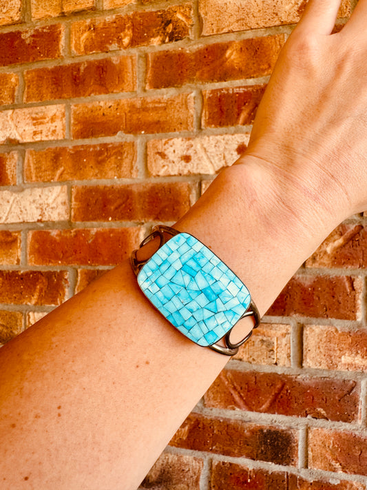 Sterling Silver Turquoise Cuff Bracelet