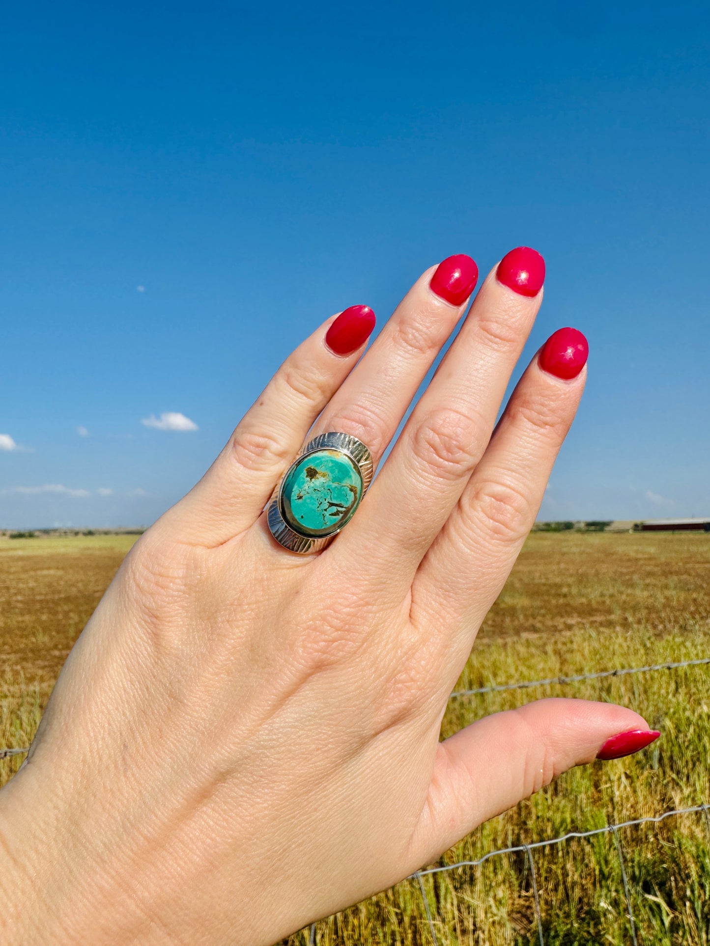 Sterling Silver Turquoise Ring
