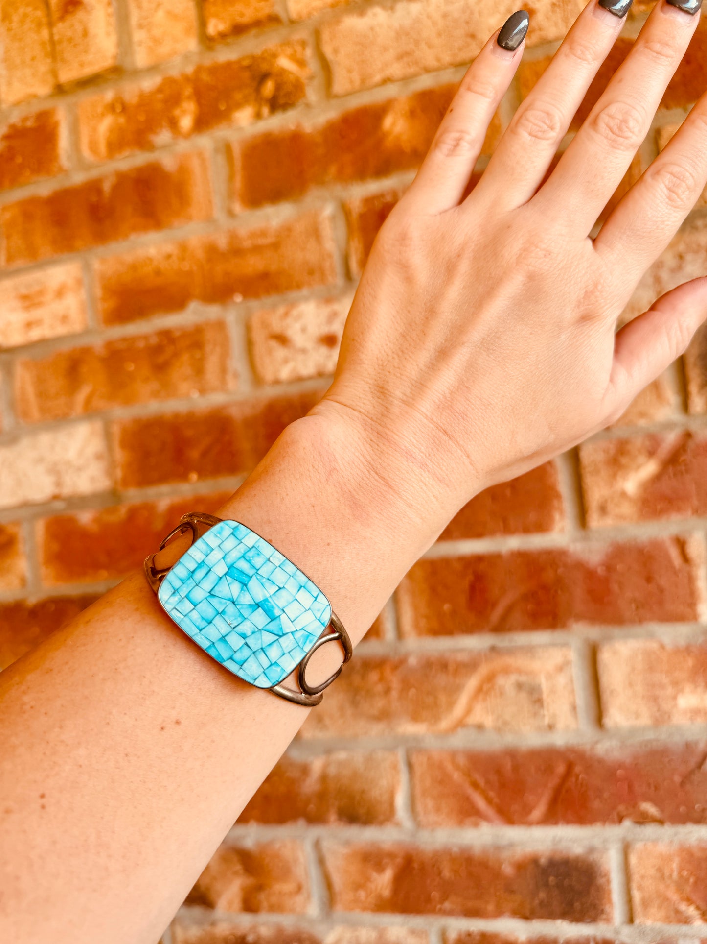 Sterling Silver Turquoise Cuff Bracelet