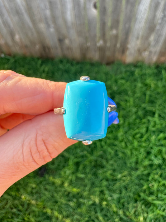 Sterling Silver Turquoise Ring
