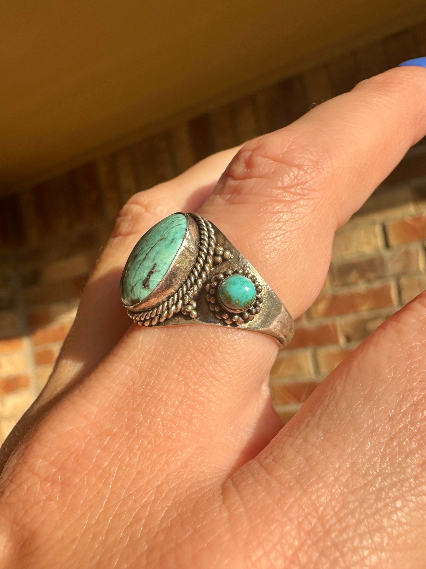 Sterling Silver Turquoise Ring