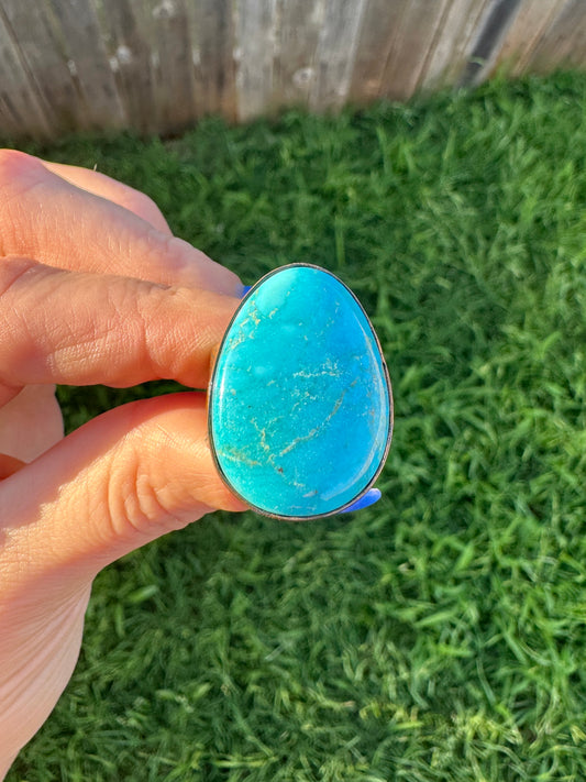 Copper Turquoise Ring