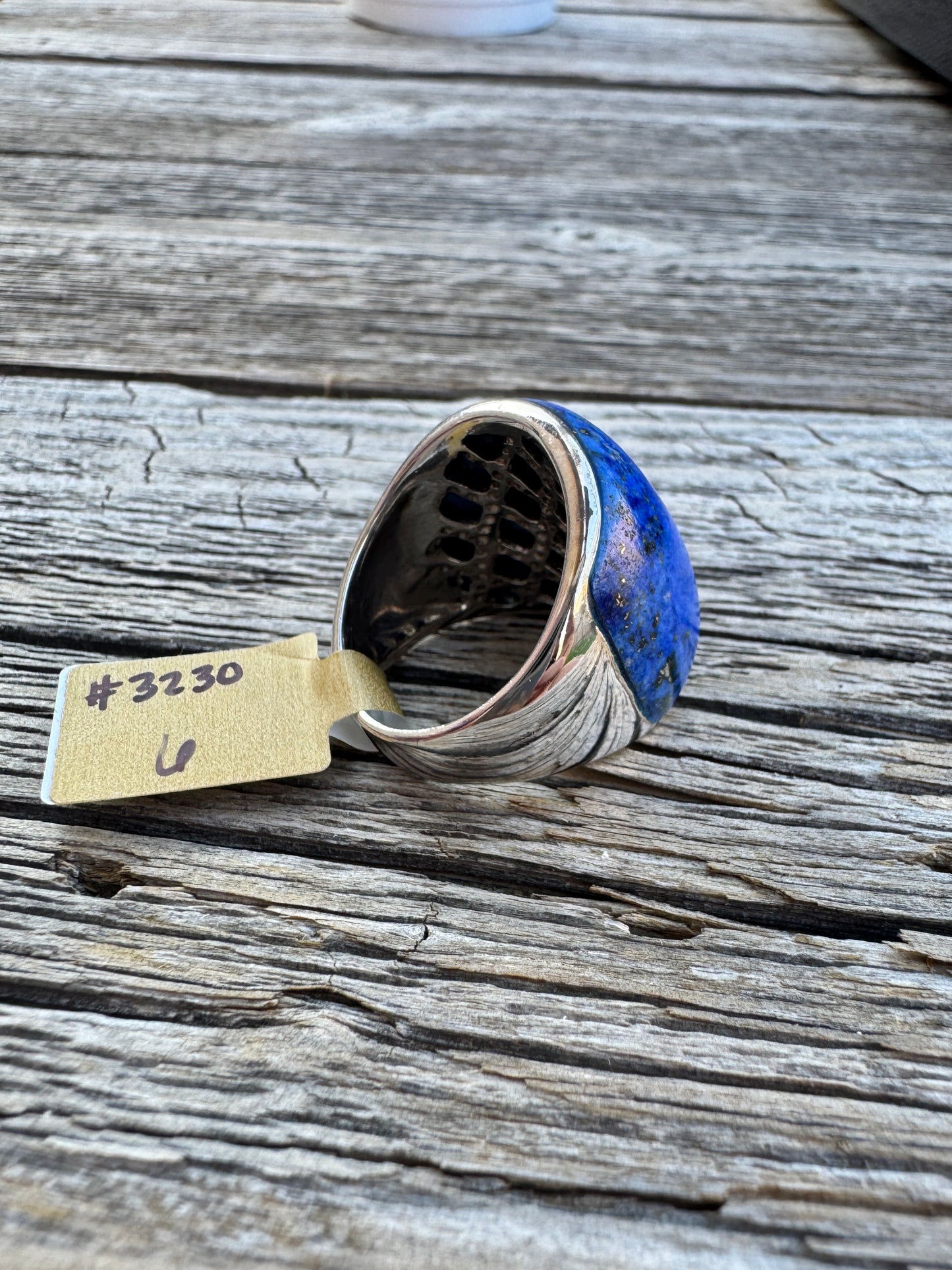 Sterling Silver Blue Lapis Ring