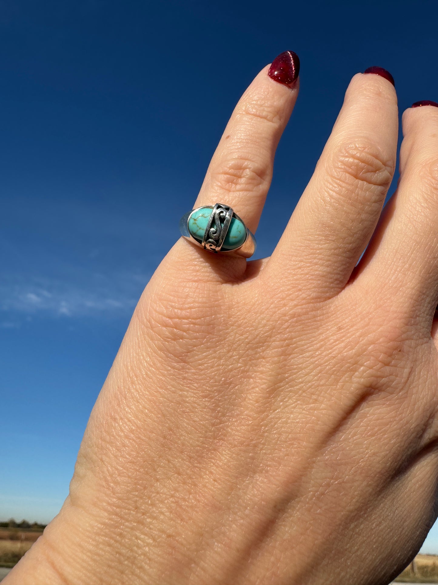 Sterling Turquoise Ring