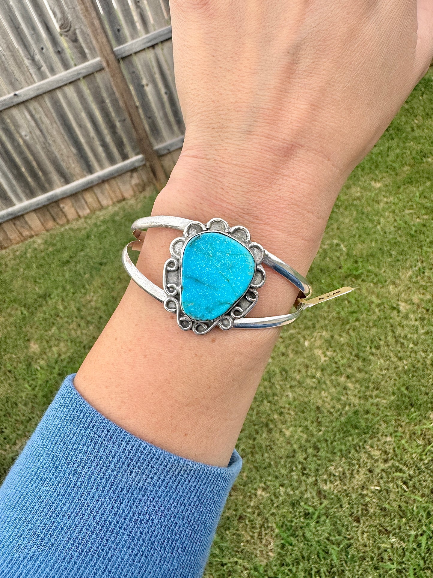 Sterling Silver Turquoise Cuff Bracelet