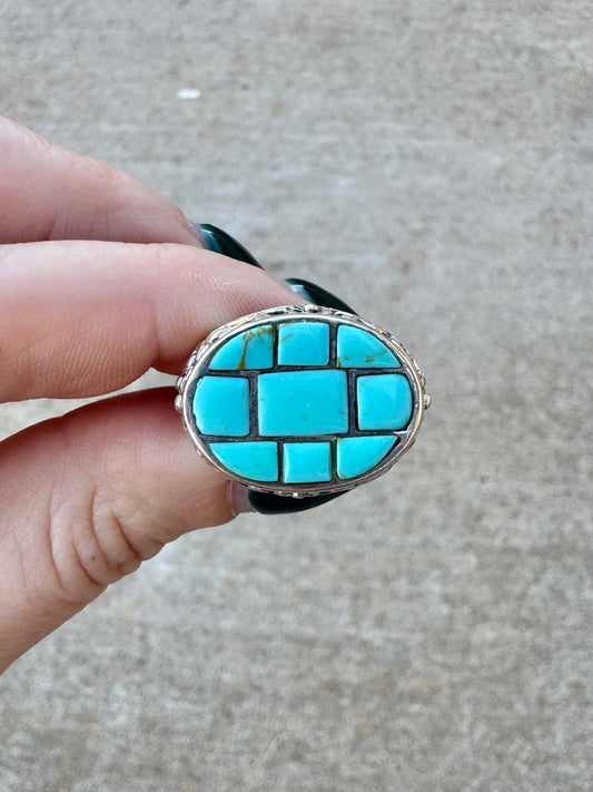 Sterling Silver Turquoise Ring