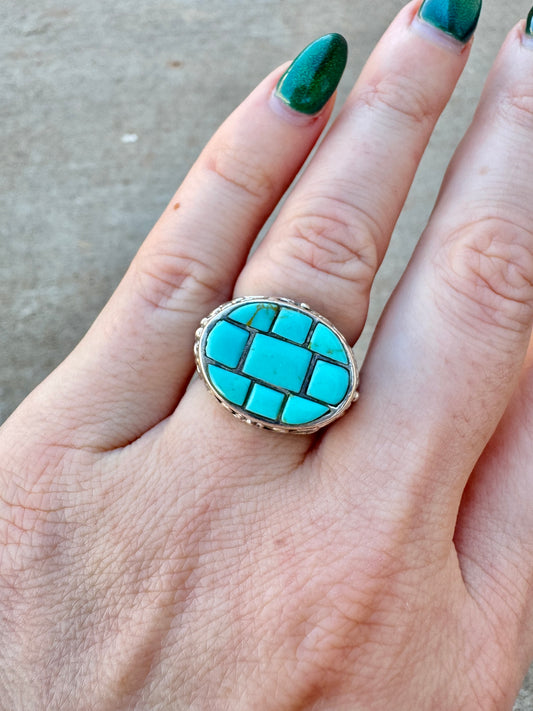 Sterling Silver Turquoise Ring