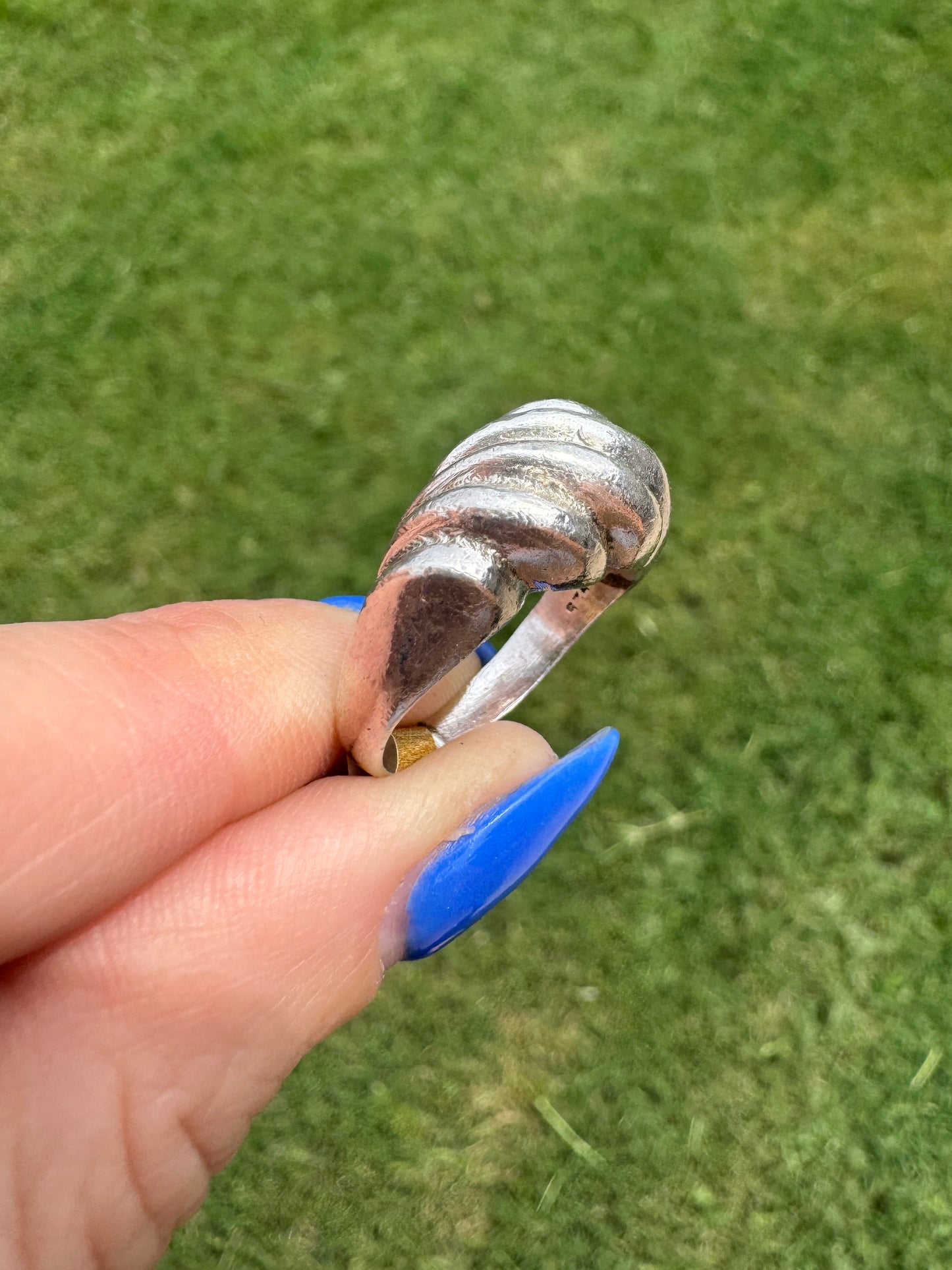 Sterling Silver Conch Ring