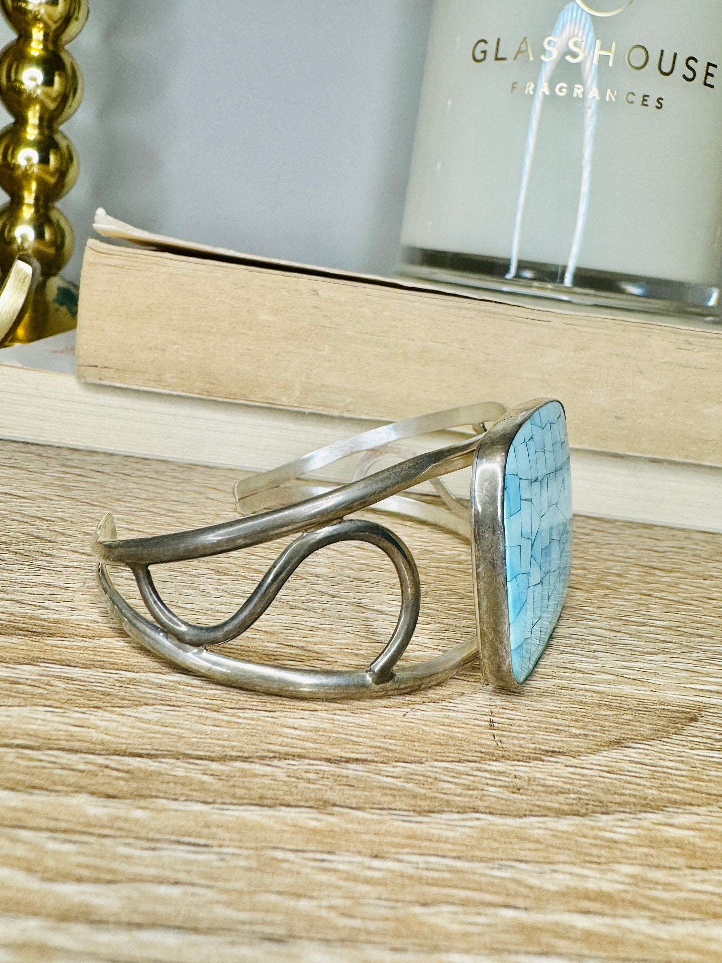 Sterling Silver Turquoise Cuff Bracelet