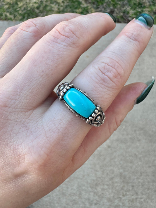 Sterling Silver Turquoise Ring