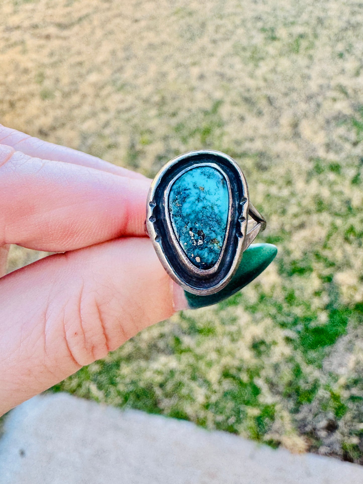 Sterling Silver Turquoise Ring