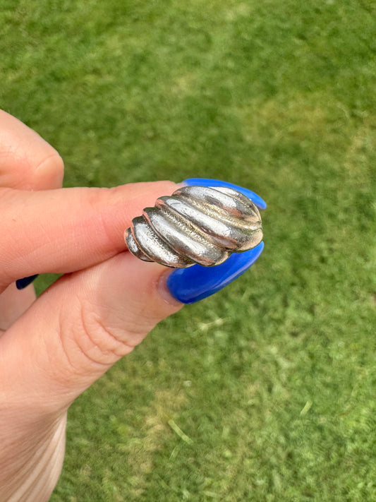 Sterling Silver Conch Ring