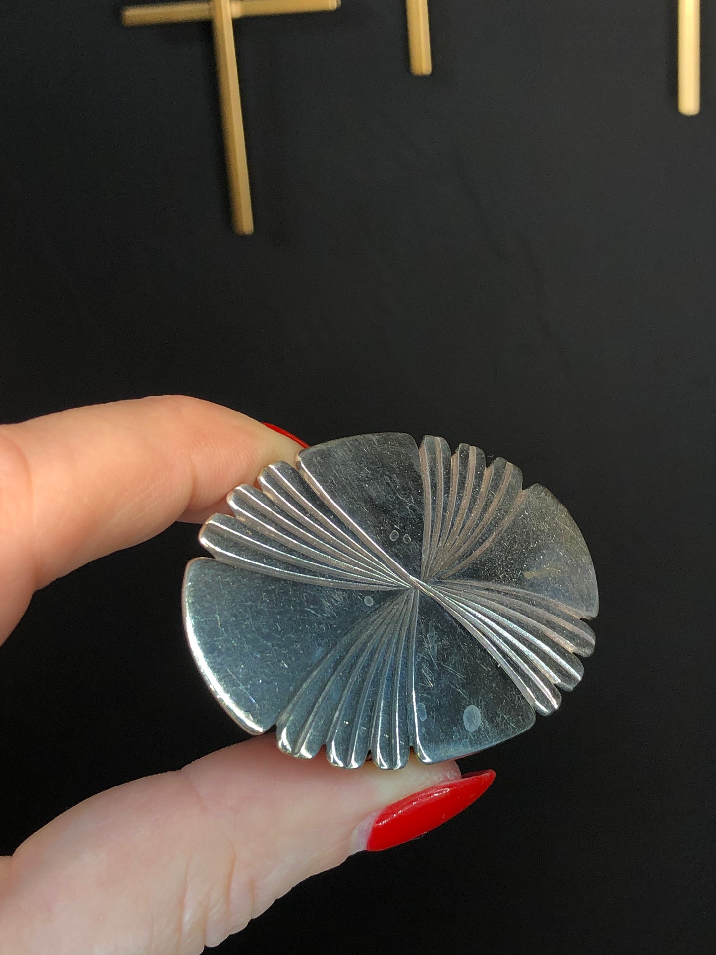 Sterling SY Belt Buckle