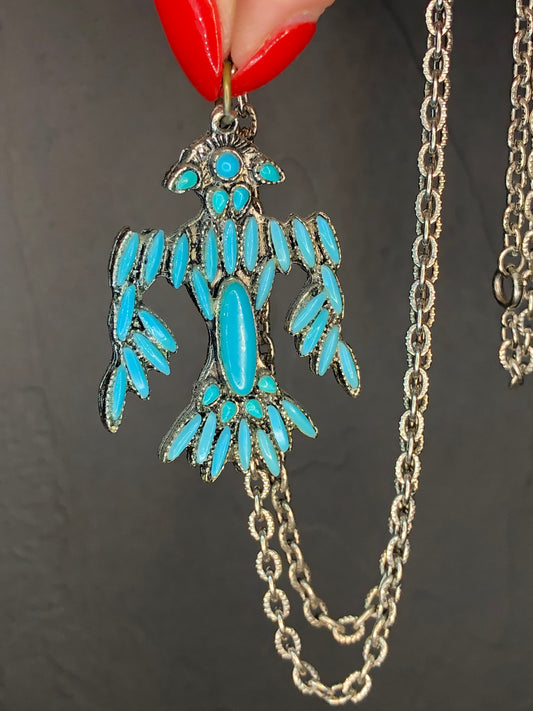 Thunderbird Necklace Stainless Steel