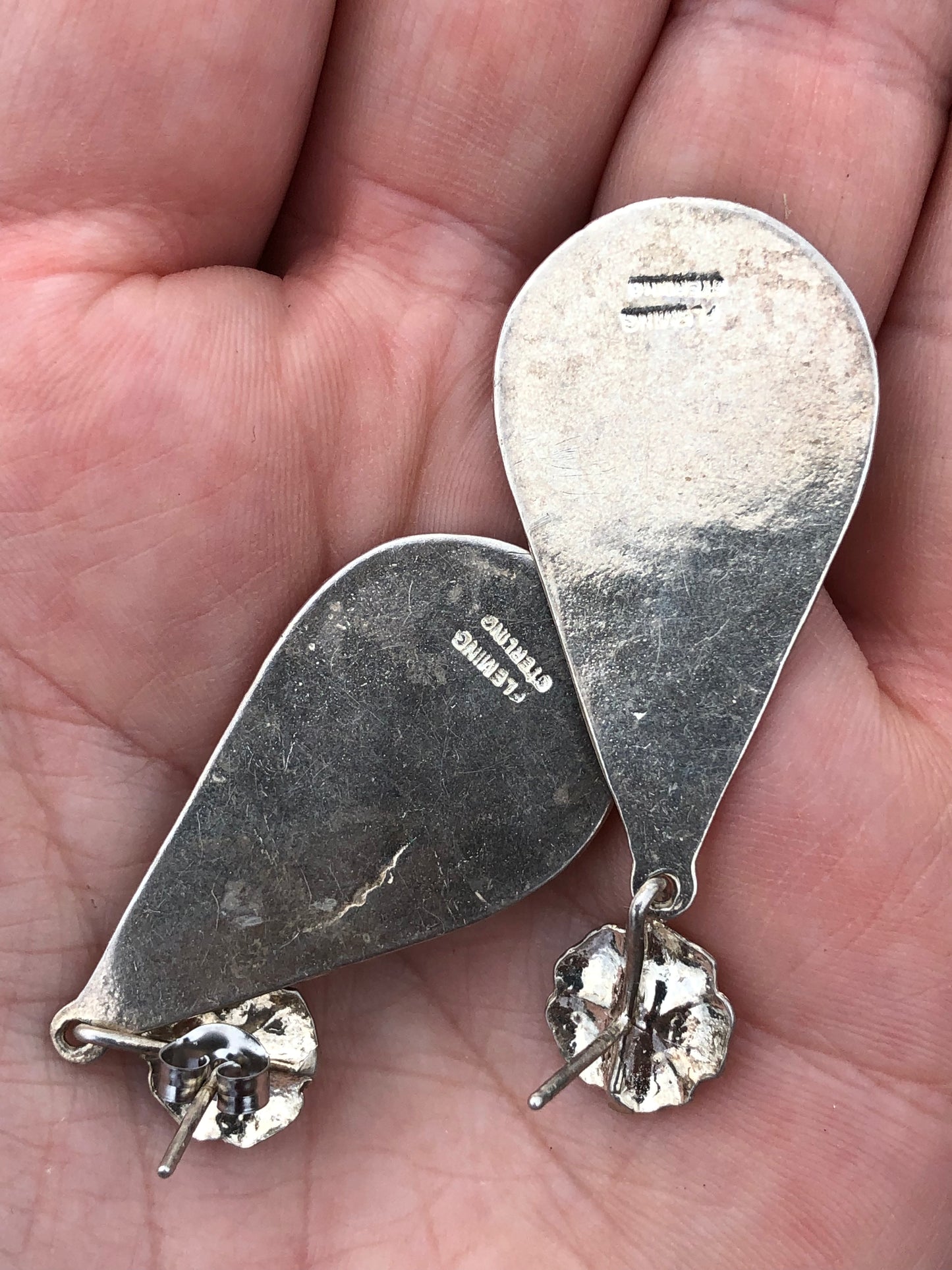 Sterling Silver Montana Horse Earrings
