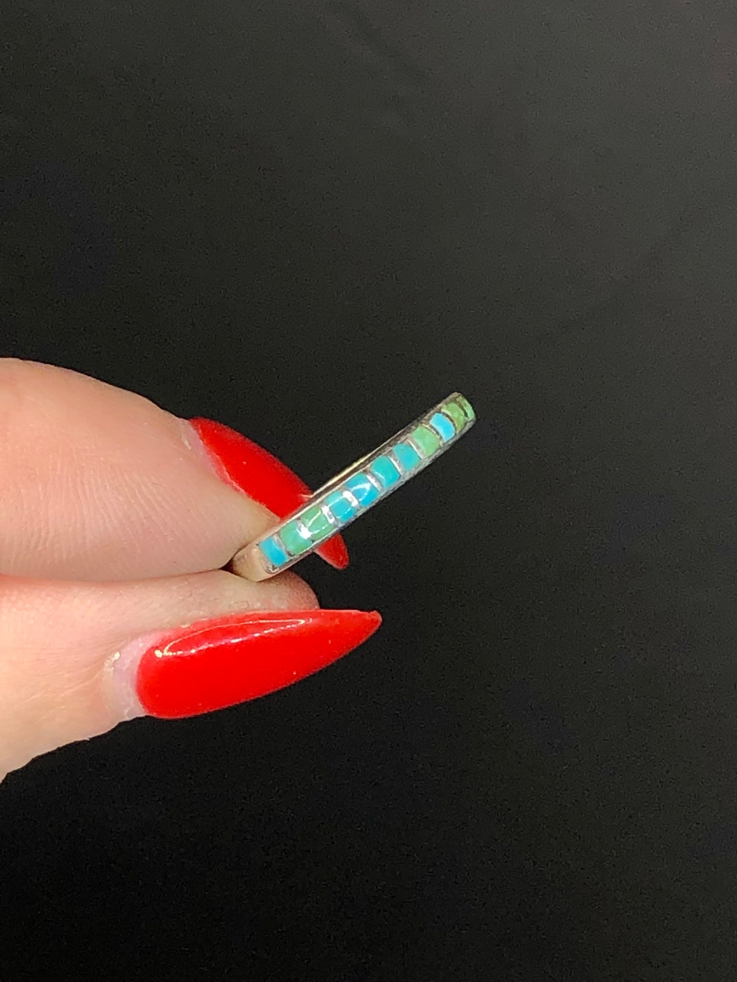 Sterling Turquoise Band