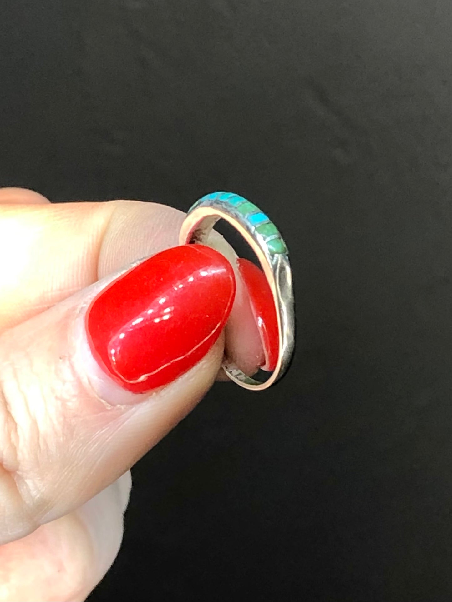 Sterling Turquoise Band